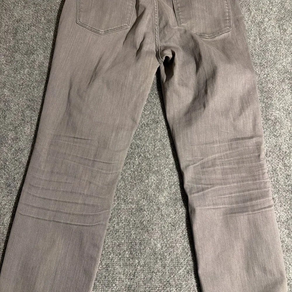 J Crew Denim Jeans Womens Size 30 Gray Lookout High Rise Skinny Stretch